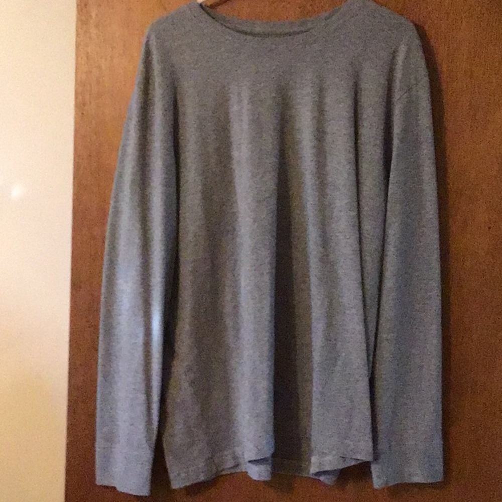 Life is Good Men’s Long Sleeve Tee Size XL Gray